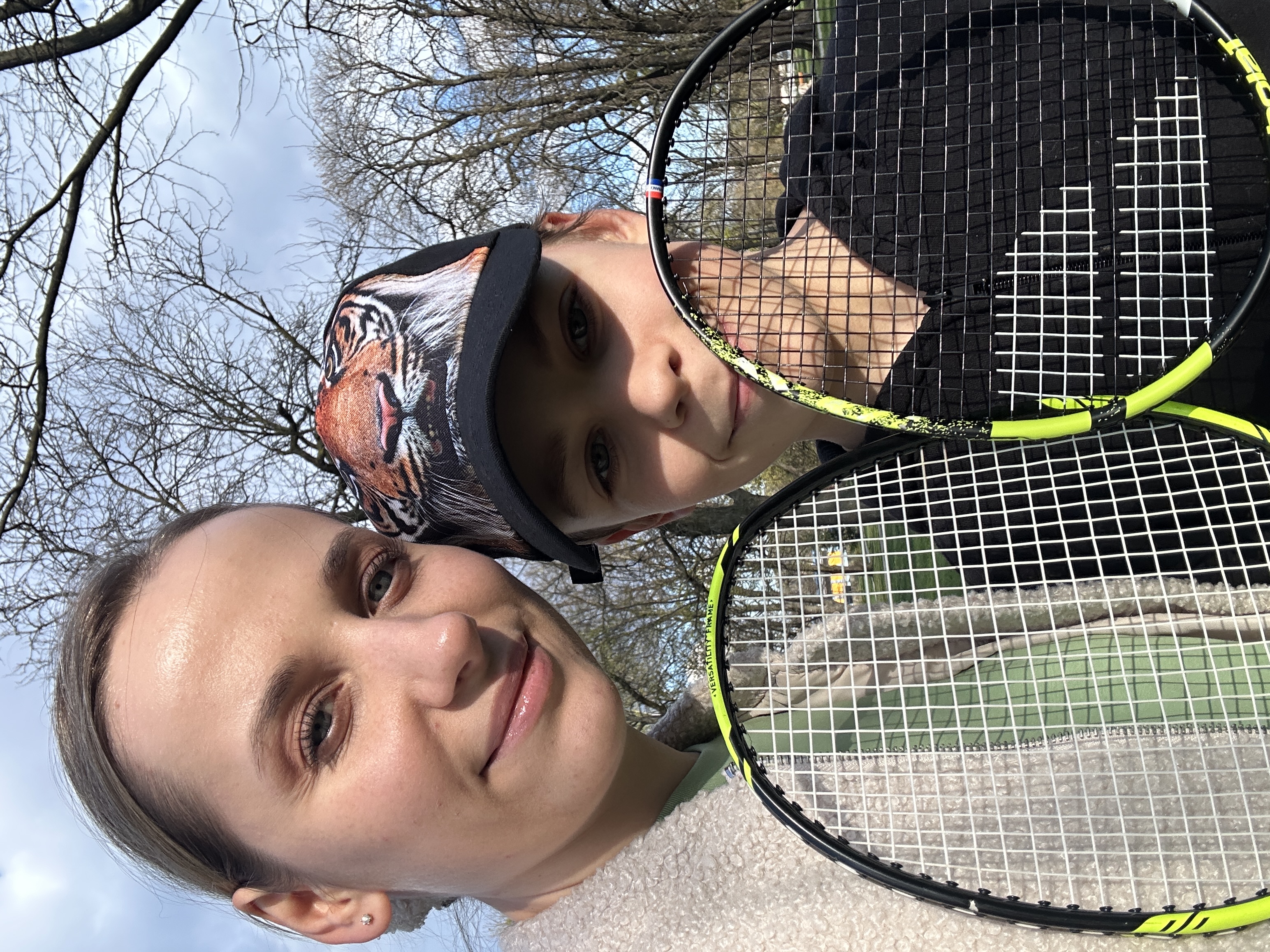 Amanda and her son