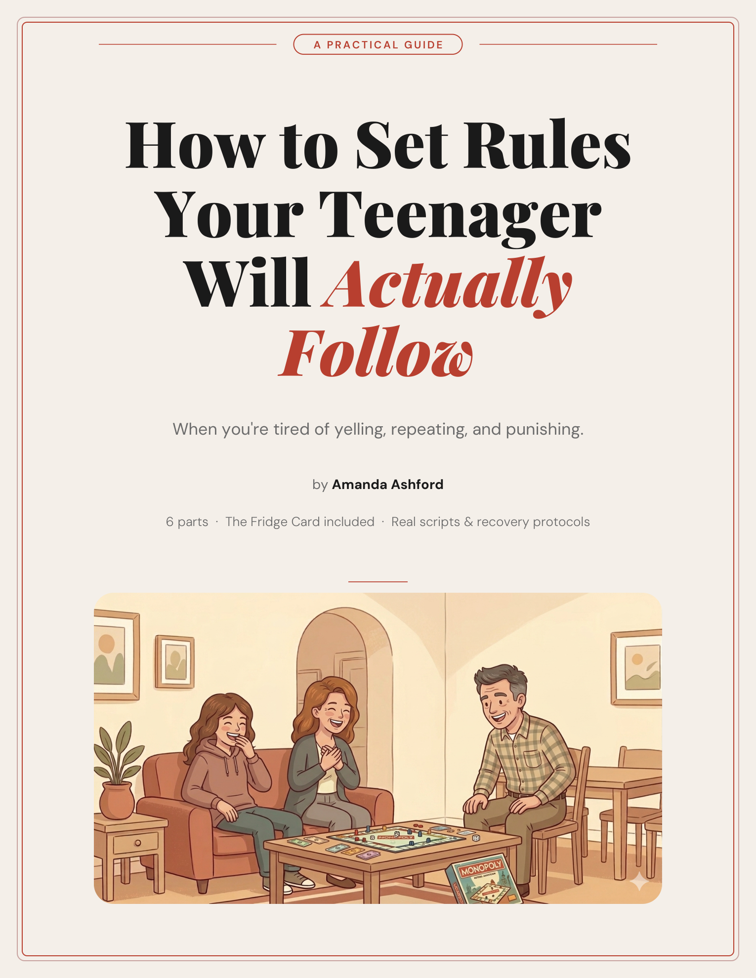 How to Set Rules Your Teenager Will Actually Follow